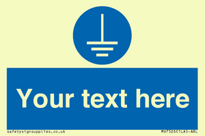 Custom Connect to Earth Sign